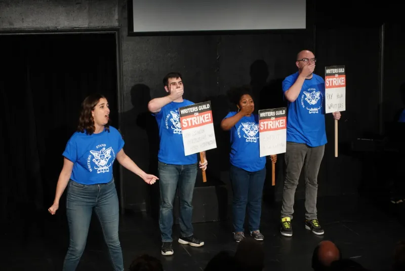 A Picket Line production image 6